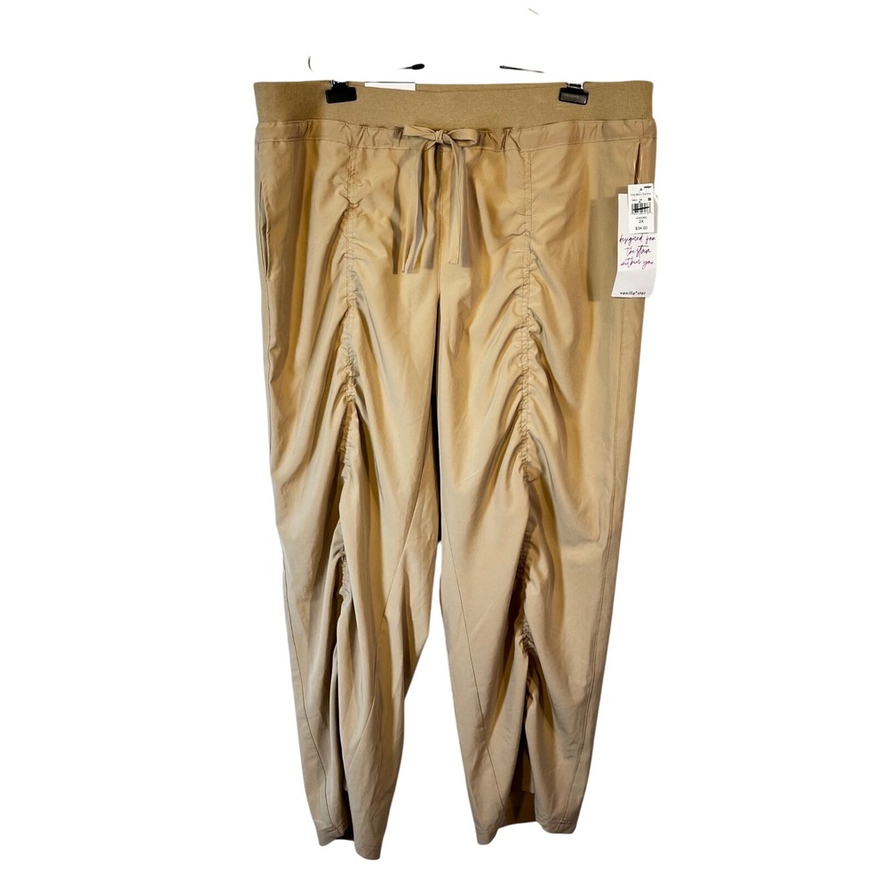 Vanilla Star Love to Move Pant Women's‎ Sz 2XL Khaki